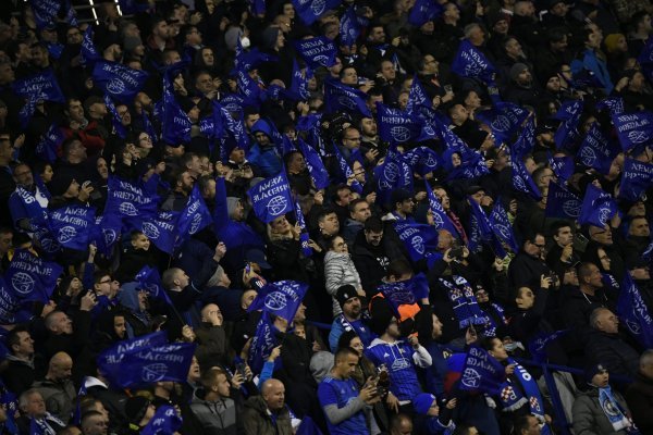 Dinamo - Rapid, navijači na utakmici