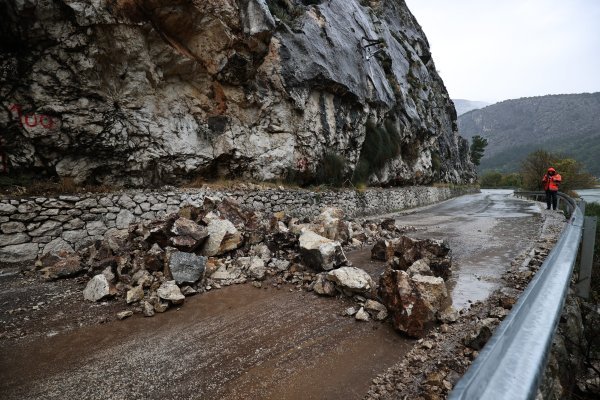 Odron litice kod Omiša