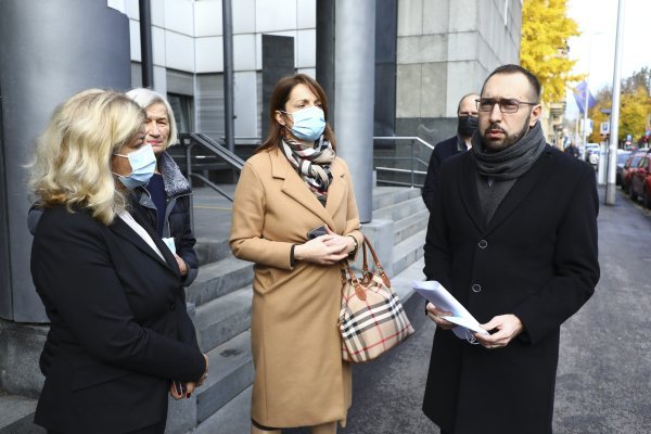 Konferencija ze medije Tomislava Tomaševića