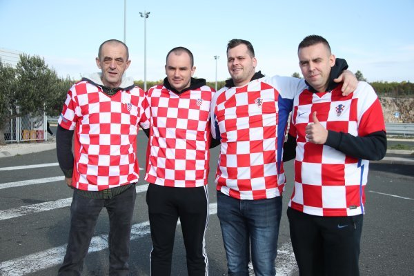 Hrvatski navijači, Split 14.11.2021.