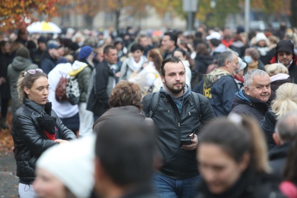 Tihi bijeli marš u Zagrebu