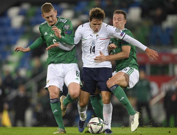 Sjeverna Irska - Italija, nogomet, 15.11.2021.