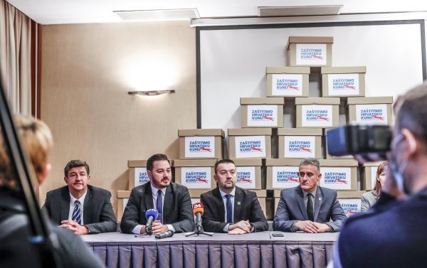 Objavljen broj prikupljenih potpisa referendumske inicijative "Zaštitimo hrvatsku kunu"