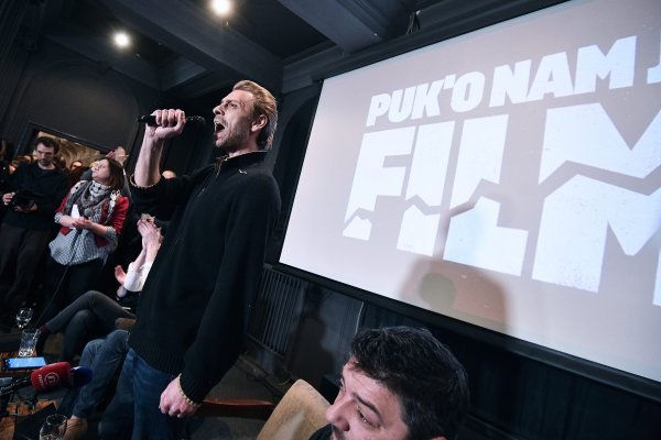 Antonio Nuić na predstavljanju inicijative 'Puk'o nam je film'