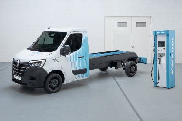 Renault Master šasija s kabinom H2-TECH