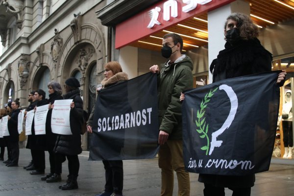 U Beogradu održan prosvjed za vukovarske žrtve