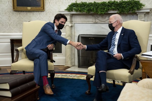 Justin Trudeau i Joe Biden