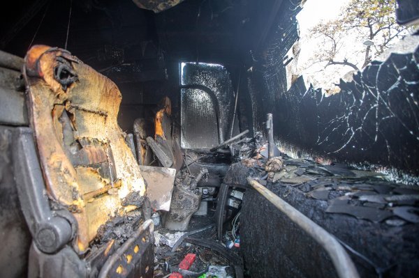 Rijeka: U tunelu Pećine izgorio autobus Autotroleja