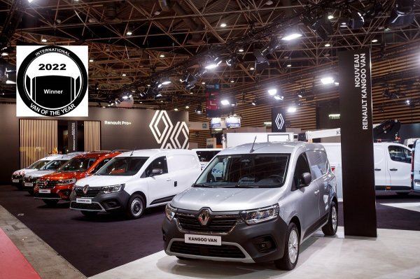 Renault Kangoo Van proglašen međunarodnim kombijem godine 2022.
