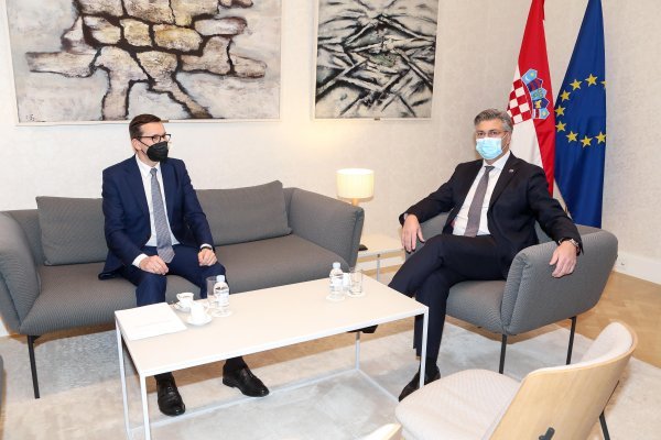 Andrej Plenković primio je premijera Poljske Mateusza Morawieckog