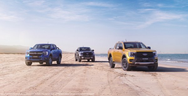 Ford Ranger XLT, Sport i Wildtrak