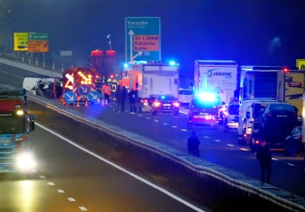 Na autocesti A4 sudarili se automobil i cisterna