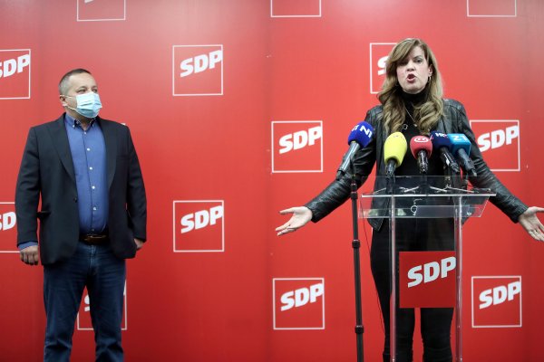 Biljana Borzan i Branko Kolarić