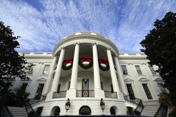 Božićni dekor u Bijeloj kući
