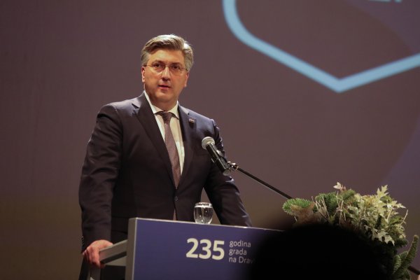 Andrej Plenković u Osijeku