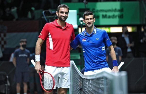 Marin Čilić i Novak Đoković