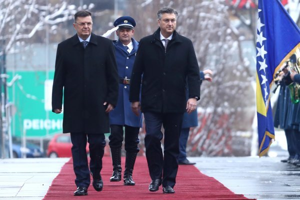 Andrej Plenković i Zoran Tegeltija