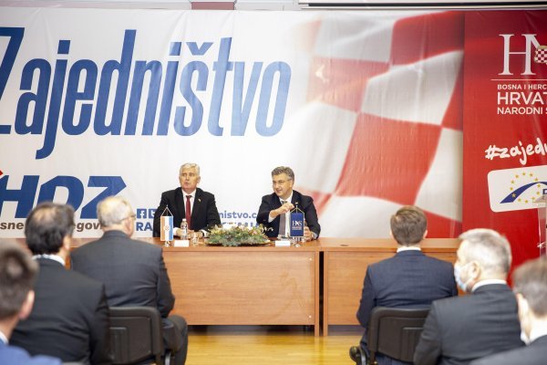 Andrej Plenković, Dragan Čović