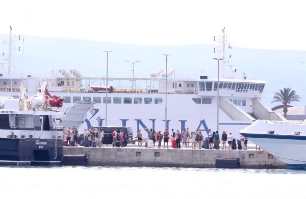 Turisti u Splitu