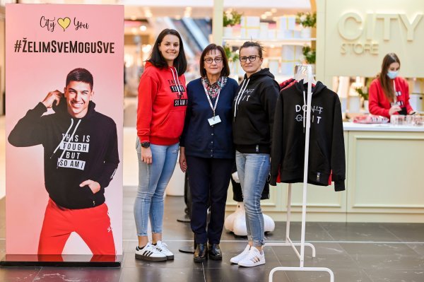 Jadranka-Jasminka Granić i predstavnice marketinga City Centera One