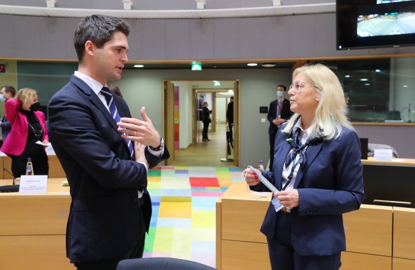 Karlo Ressler i Irene Drmaž