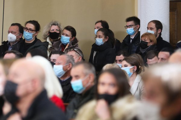 Kardinal Josip Bozanić održao misu u Župi sv. Jeronima na Maksimiru