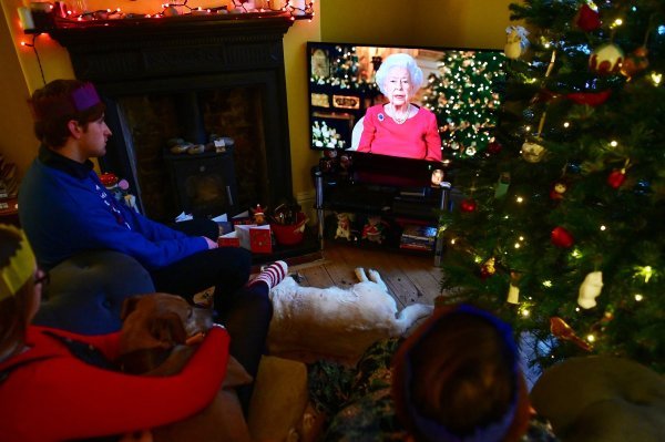 Božićna čestitka kraljice Elizabete