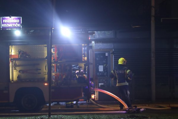 Požar u beogradskom restoranu Košnica