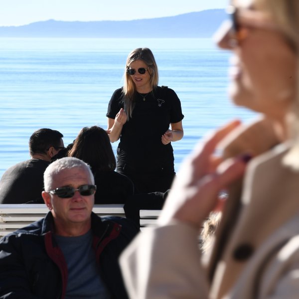 Novogodišnja atmosfera na Rivi