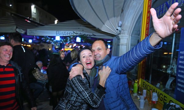 Doček Nove u Splitu