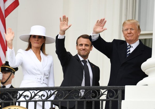 Melania Trump 2018. godine