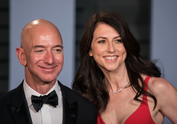 Jeff Bezos i MacKenzie Scott