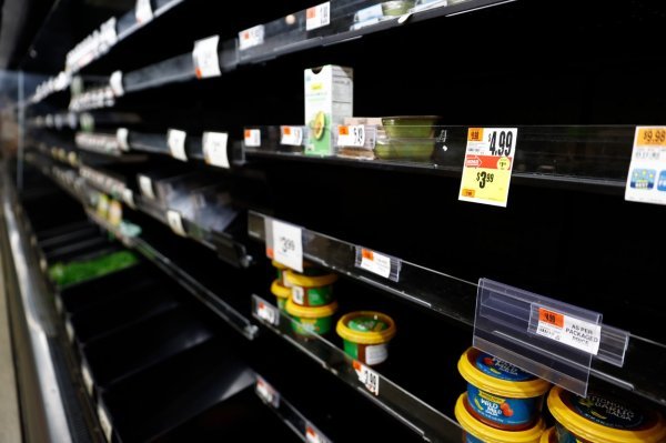 Prazne police u SAD-u