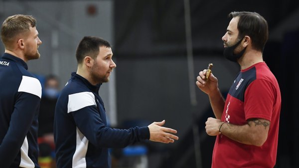 Rukomet, Europsko prvenstvo, hrvatska reprezentacija, trening, 14.1.2022.