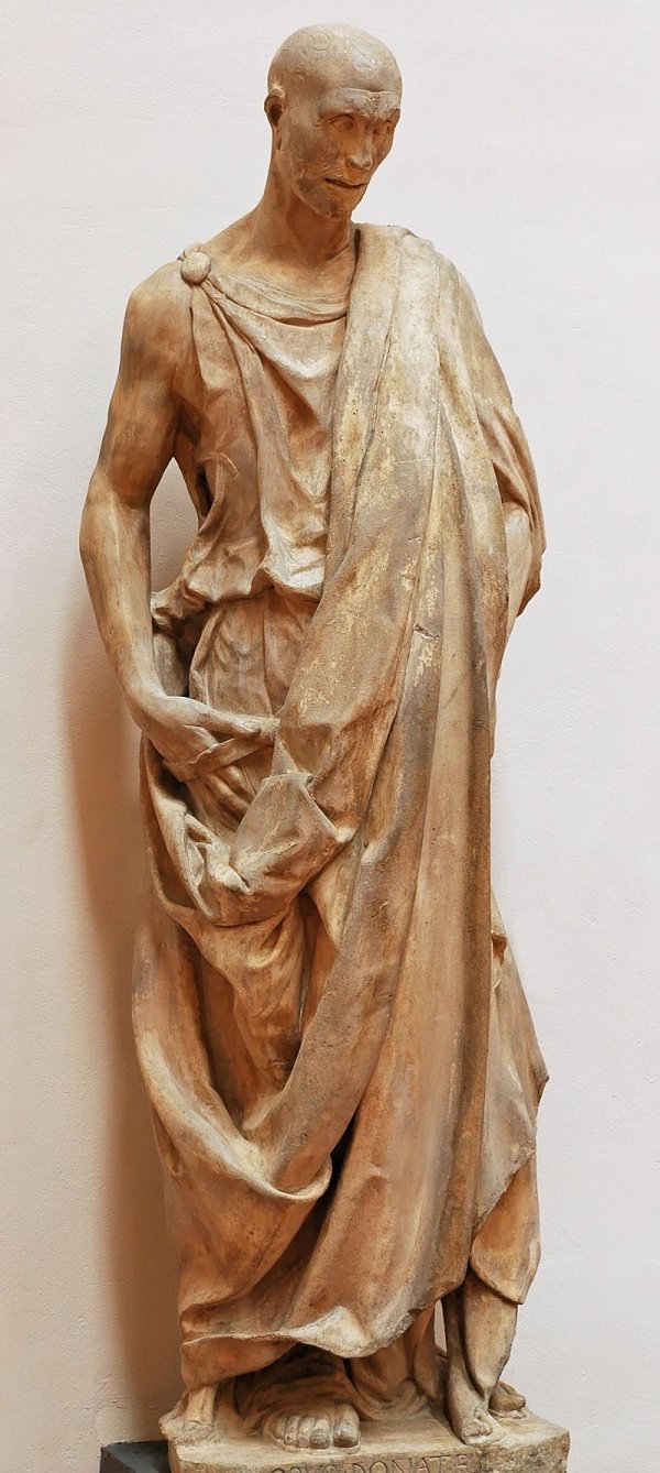 Prorok Habakuk (Zuccone), 1423. – 1435., mramor, Muzej katedrale, Firenca.