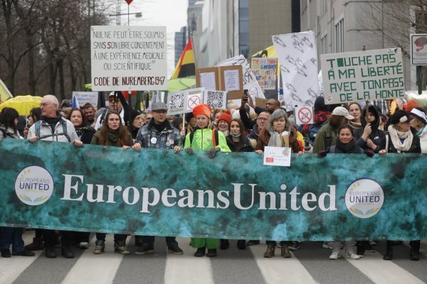 Prosvjed u Bruxellesu