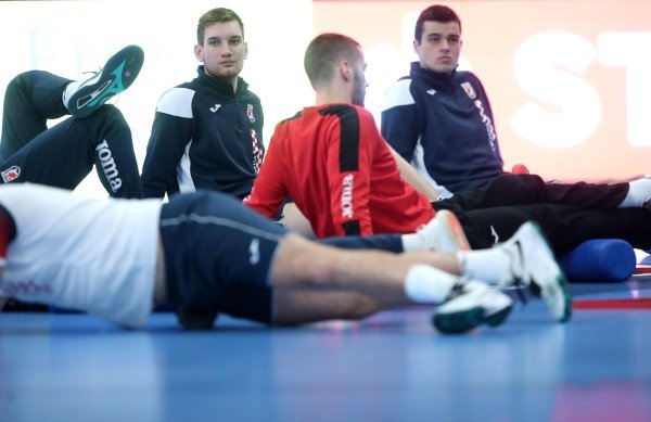 Trening rukometaša uoči Nizozemske