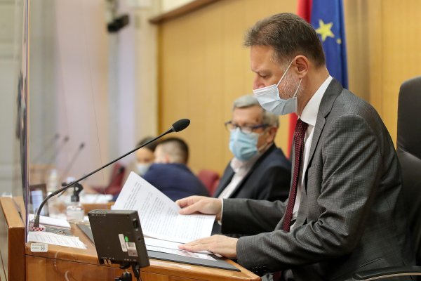 Zagreb: Nastavak 10. sjednice Hrvatskoga sabora