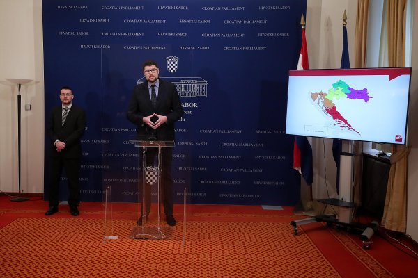 Zagreb: Klub zastupnika SDP-a održao konferenciju za medije