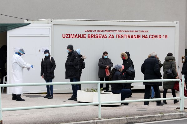 Testiranje na covid/koronavirus u Šibeniku