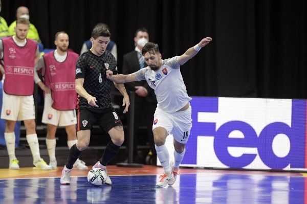 Hrvatska - Slovačka, futsal, Europsko prvenstvo, 29.1.2022.
