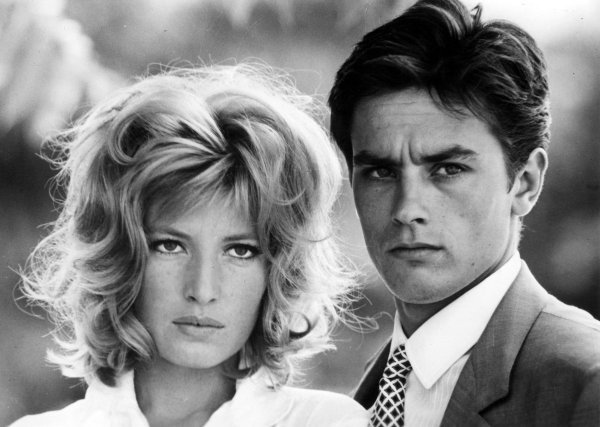 Monica Vitti i Alain Delon