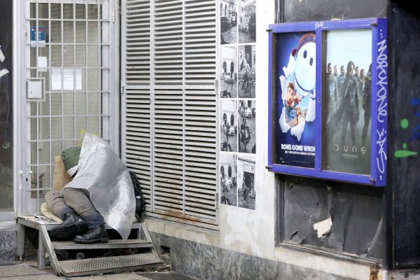 Beskućnici u Zagrebu