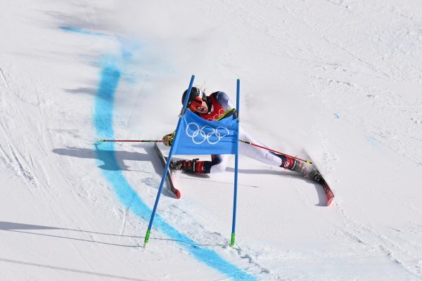 Nina O'Brien, skijašica, veleslalom, pad, Olimpijske igre 2022., 7.2.2022.