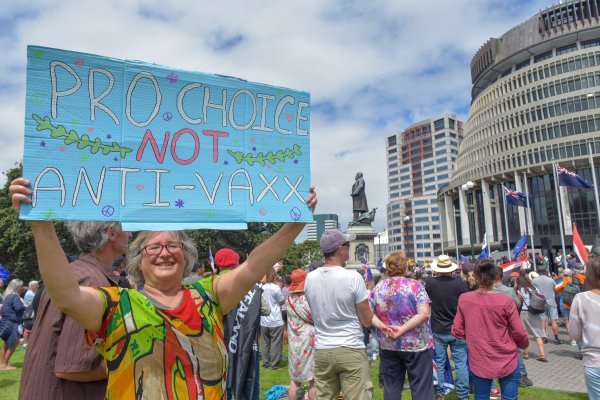 Novi Zeland prosvjed