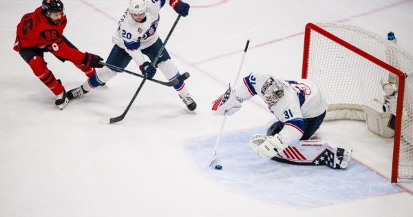 SAD - Kanada, hokej, ZOI Peking 2022.