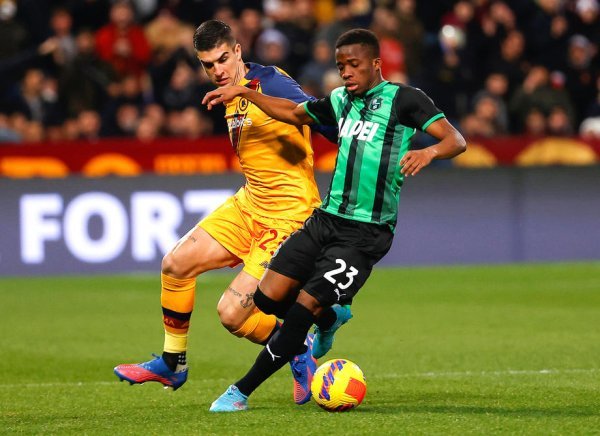 Sassuolo - AS Roma, Serie A, 13.2.2022.