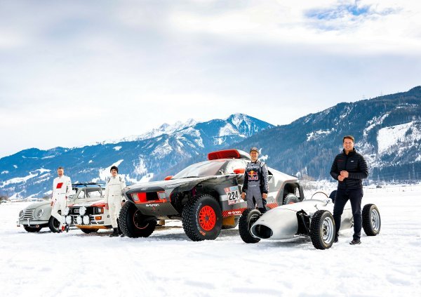 Audi RS Q e-tron: Frank Stippler, Harald Demuth, Mattias Ekström, Julius Seebach