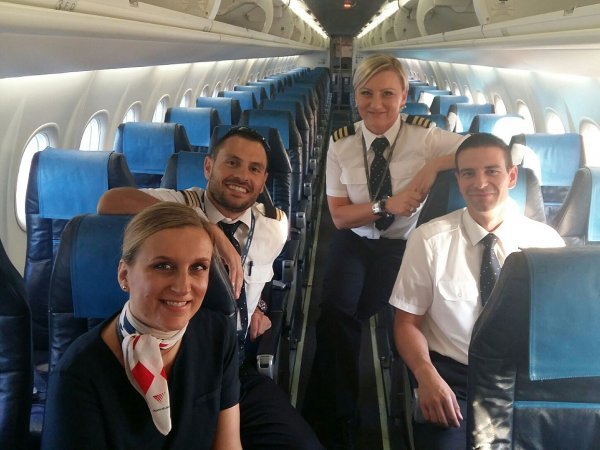 Kristina Mlinarić: Nadam se da će moj primjer potaknuti i druge žene na pilotsku karijeru  