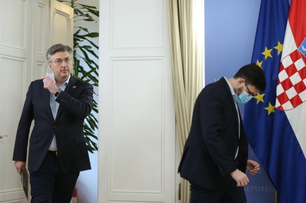 Izvanredna presica Andreja Plenkovića o uhićenju ministra Darka Horvata